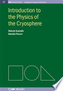 Introduction to the physics of the cryosphere [E-Book] /
