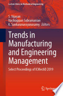 Trends in Manufacturing and Engineering Management [E-Book] : Select Proceedings of ICMechD 2019 /