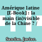 Amérique latine [E-Book] : la main (in)visible de la Chine ? /