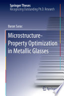 Microstructure-Property Optimization in Metallic Glasses [E-Book] /