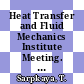 Heat Transfer and Fluid Mechanics Institute Meeting. 22 : Monterey, CA, 10.06.1970-12.06.1970.
