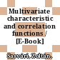 Multivariate characteristic and correlation functions / [E-Book]