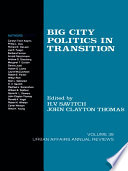 Big city politics in transition [E-Book] /