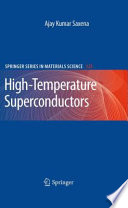 High-Temperature Superconductors [E-Book] /