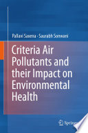 Criteria Air Pollutants and their Impact on Environmental Health [E-Book] /