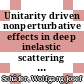 Unitarity driven nonperturbative effects in deep inelastic scattering [E-Book] /