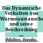 Das Dynamische Verhalten von Wärmeaustauschern und seine Beschreibung durch Näherungen : Mit 62 Tafeln.
