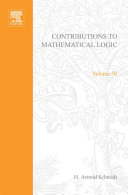 Contributions to mathematical logic [E-Book] : Proceedings of the Logic Colloquium, Hannover 1966 /