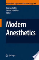 Modern Anesthetics [E-Book] /