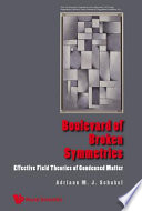 Boulevard of broken symmetries : effective field theories of condensed matter /