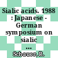 Sialic acids. 1988 : Japanese - German symposium on sialic acids: proceedings : Berlin, 18.05.88-21.05.88.