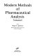 Modern methods of pharmaceutical analysis. 1.
