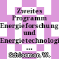 Zweites Programm Energieforschung und Energietechnologien: Statusreport. 1982, Bd 0001 : Geotechnik und Lagerstätten.