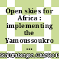 Open skies for Africa : implementing the Yamoussoukro Decision [E-Book] /