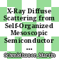 X-Ray Diffuse Scattering from Self-Organized Mesoscopic Semiconductor Structures [E-Book] /