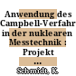 Anwendung des Campbell-Verfahrens in der nuklearen Messtechnik : Projekt MV 4 /
