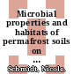 Microbial properties and habitats of permafrost soils on Taimyr Peninsula, Central Siberia /