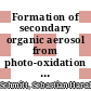 Formation of secondary organic aerosol from photo-oxidation of benzene : a chamber study [E-Book] /