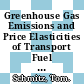 Greenhouse Gas Emissions and Price Elasticities of Transport Fuel Demand in Belgium [E-Book] /