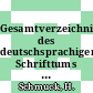 Gesamtverzeichnis des deutschsprachigen Schrifttums (GV) 1700 - 1910. Vol 0137 : Spav - Sr.