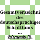 Gesamtverzeichnis des deutschsprachigen Schrifttums (GV) 1700 - 1910. Vol 0025 : Co - Coro.
