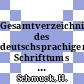 Gesamtverzeichnis des deutschsprachigen Schrifttums (GV) 1700 - 1910. Vol 0029 : Dien - Dom.