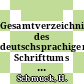 Gesamtverzeichnis des deutschsprachigen Schrifttums (GV) 1700 - 1910. Vol 0036 : F-feh.