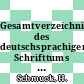 Gesamtverzeichnis des deutschsprachigen Schrifttums (GV) 1700 - 1910. Vol 0040 : Foro-Far.