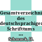 Gesamtverzeichnis des deutschsprachigen Schrifttums (GV) 1700 - 1910. Vol 0053 : H - hag.