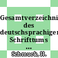 Gesamtverzeichnis des deutschsprachigen Schrifttums (GV) 1700 - 1910. Vol 0067 : Jaho-Jai.