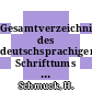 Gesamtverzeichnis des deutschsprachigen Schrifttums (GV) 1700 - 1910. Vol 0107 : Pau - Peth.