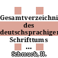 Gesamtverzeichnis des deutschsprachigen Schrifttums (GV) 1700 - 1910. Vol 0141 : Stot-Stuc.