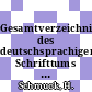 Gesamtverzeichnis des deutschsprachigen Schrifttums (GV) 1700 - 1910. Vol 0143 : Sw-Tar.