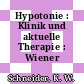 Hypotonie : Klinik und aktuelle Therapie : Wiener Symposium.