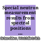 Special neutron measurement results from spectral positions of the Jülich FKS steel irradiation capsules [E-Book] /