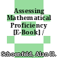 Assessing Mathematical Proficiency [E-Book] /