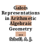 Galois Representations in Arithmetic Algebraic Geometry [E-Book] /