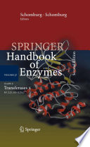 Springer Handbook of Enzymes [E-Book] : Class 2 • Transferases X EC 2.7.1.113–2.7.5.7 /