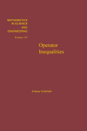 Operator inequalities [E-Book] /
