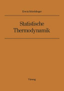 Statistische Thermodynamik.