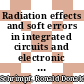Radiation effects and soft errors in integrated circuits and electronic devices / [E-Book]