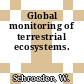 Global monitoring of terrestrial ecosystems.