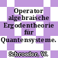 Operator algebraische Ergodentheorie für Quantensysteme.