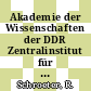 Akademie der Wissenschaften der DDR Zentralinstitut für Isotopenforschung und Strahlenforschung Leipzig Veröffentlichungen und Vorträge 1979 : Übersicht.