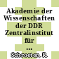 Akademie der Wissenschaften der DDR Zentralinstitut für Isotopenforschung und Strahlenforschung Veröffentlichungen und Vorträge 1980 : Übersicht.