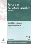 Waldböden in Bayern : Ergebnisse der BZE II /