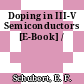 Doping in III-V Semiconductors [E-Book] /