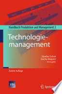 Technologiemanagement [E-Book] : Handbuch Produktion und Management 2 /