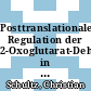 Posttranslationale Regulation der 2-Oxoglutarat-Dehydrogenase in Corynebacterium glutamicum /