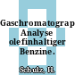Gaschromatographische Analyse olefinhaltiger Benzine.